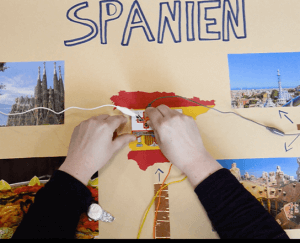 Interaktives Plakat mit dem Makey Makey