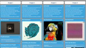 TaskCards KI Kunst