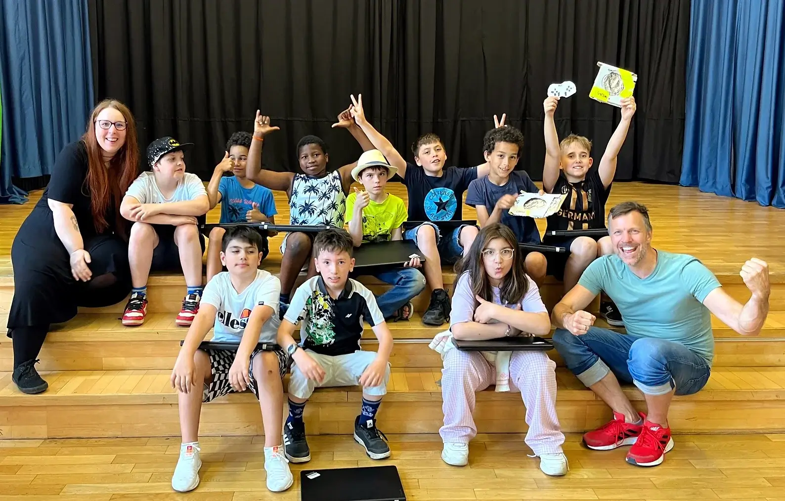 Gruppe Kinder