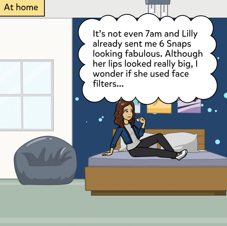 Comic Ausschnitt Pixton