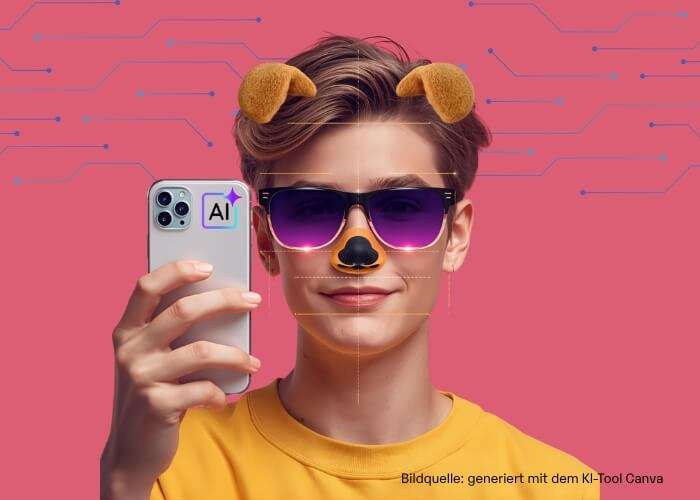 Face-Filter mit KI - Unterrichtskonzept Coding For Tomorrow