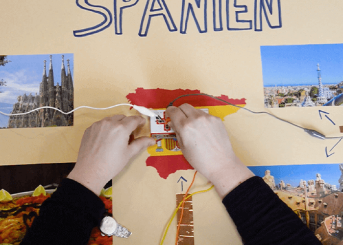 Interaktives Plakat mit dem Makey Makey