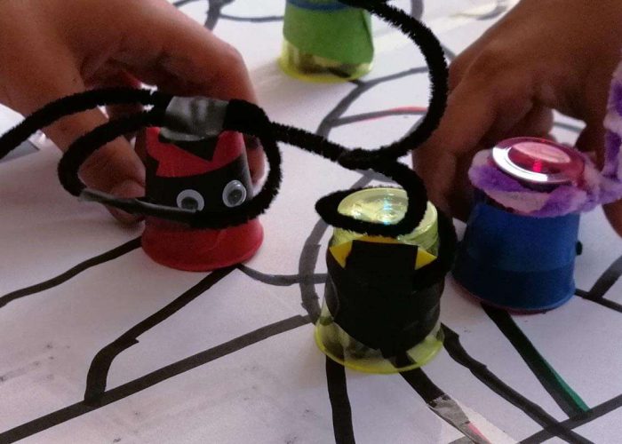 Ozobot auf Farbcodes